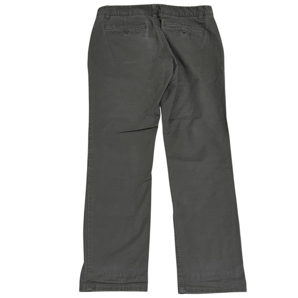 Bonobos Green Grey Washed Slim Fit Chino Pants Men's Size 32/32 Comfort Career - Picture 5 of 13